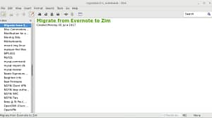 migrate from evernote to zim