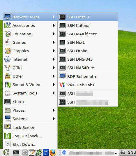 VNC Script with a Graphical Password Prompt
