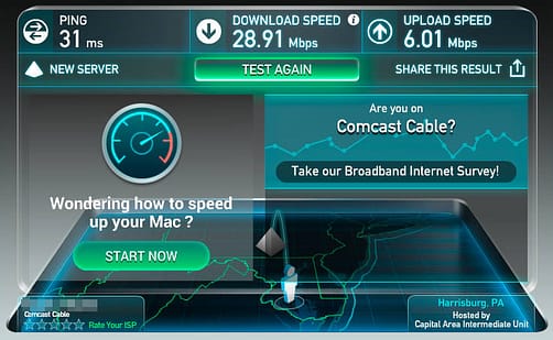 speedtest pfsense thin client