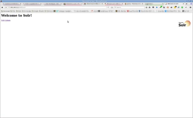 Full text search solr jetty